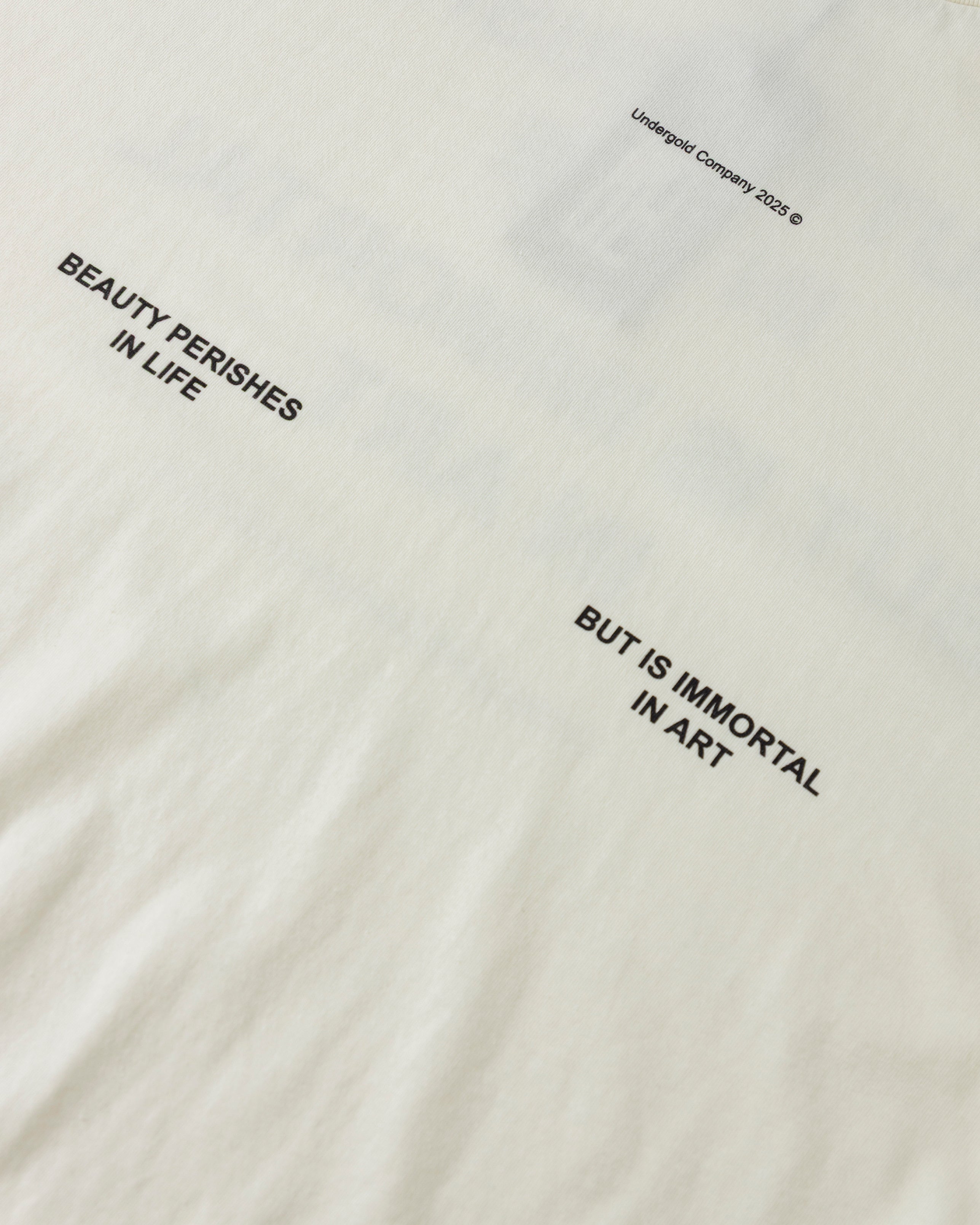 Echoes Beauty Tshirt White Echoes Beauty Tshirt White