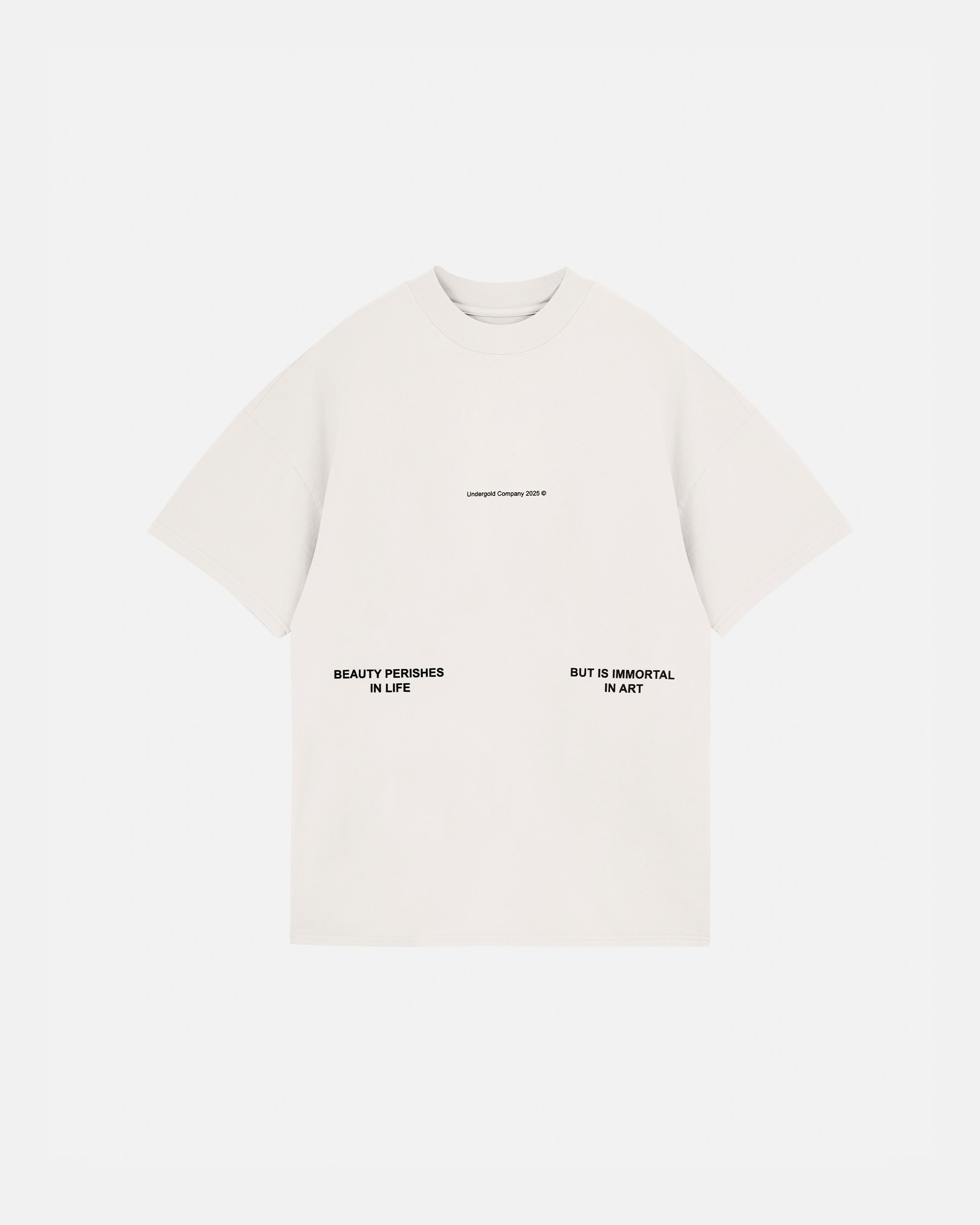 Echoes Beauty Tshirt White Echoes Beauty Tshirt White