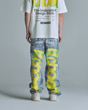 Echoes Echo Wide Jeans Washed Blue Echoes Echo Wide Jeans Washed Blue