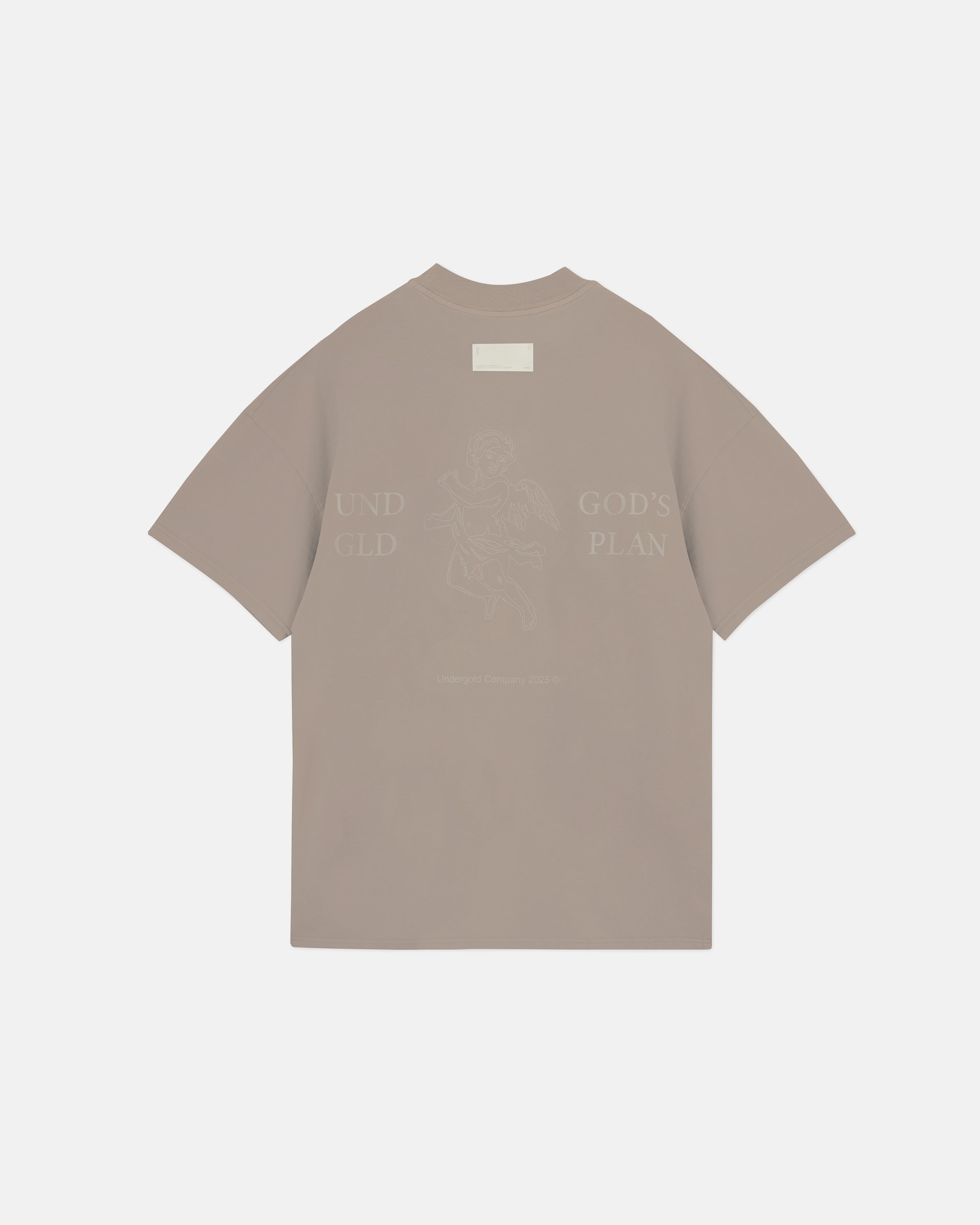Echoes God's Plan Tshirt Light Brown Echoes God's Plan Tshirt Light Brown