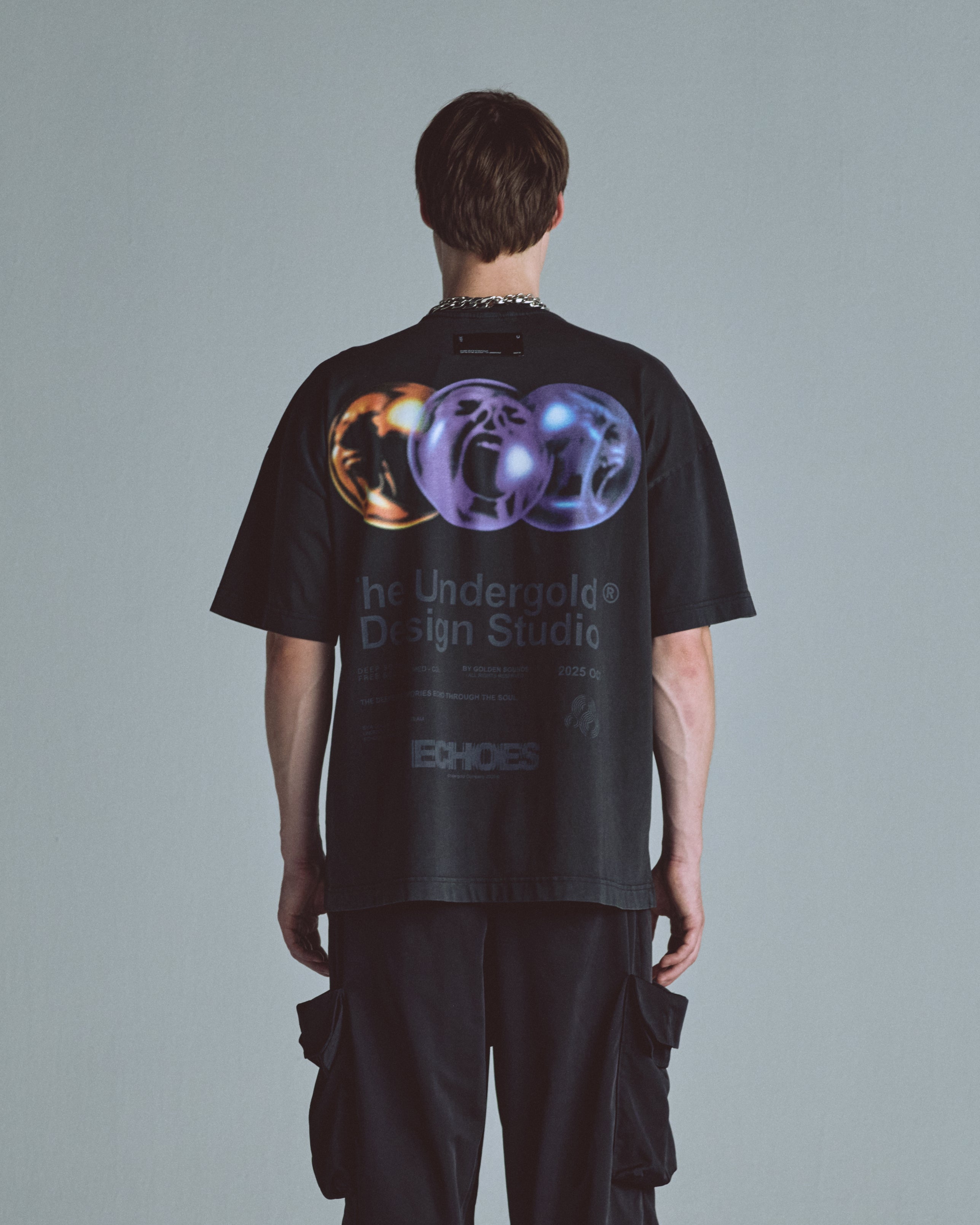 Echoes Peak Tshirt Vintage Black Echoes Peak Tshirt Vintage Black