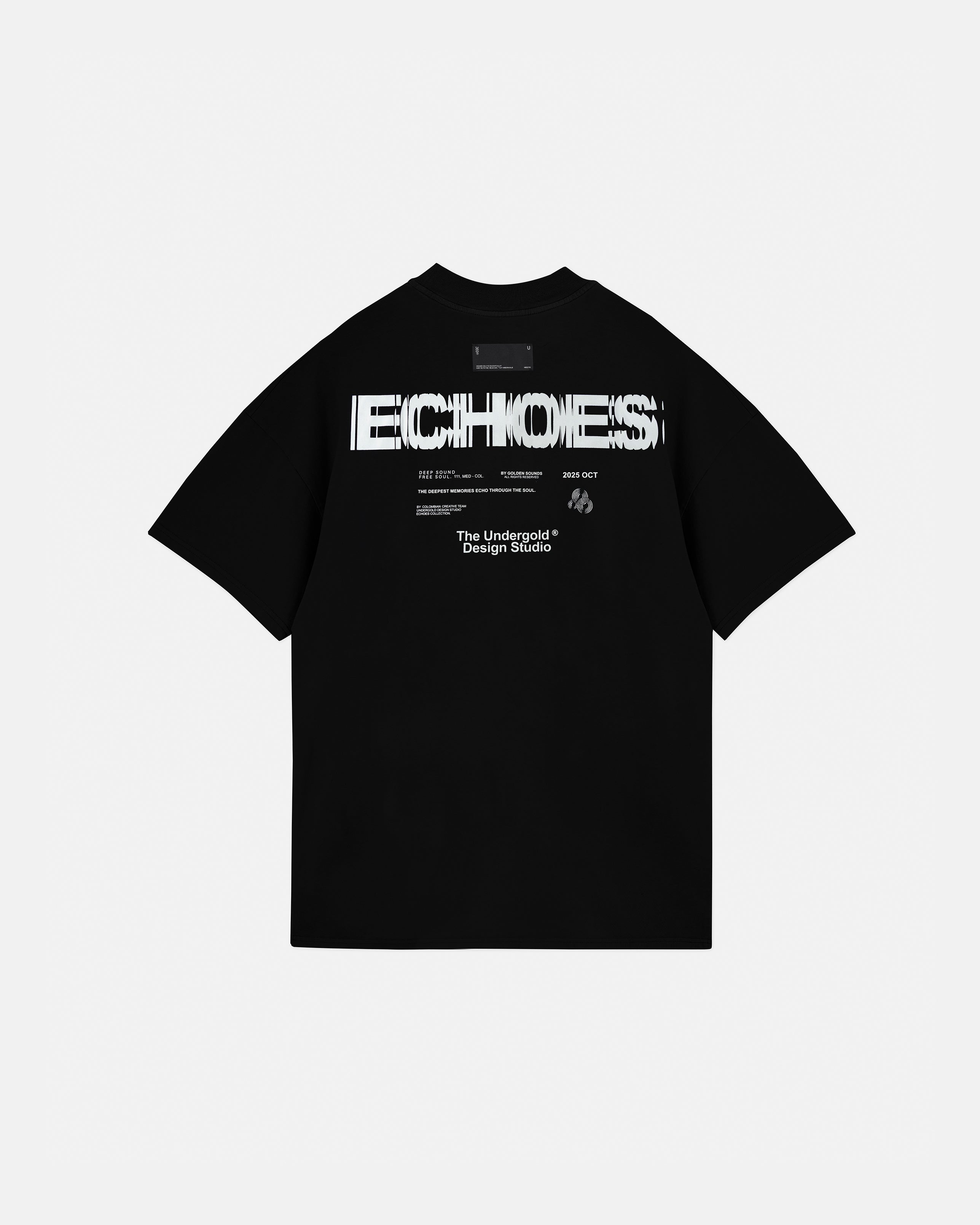 Echoes Touch Tshirt Black Echoes Touch Tshirt Black