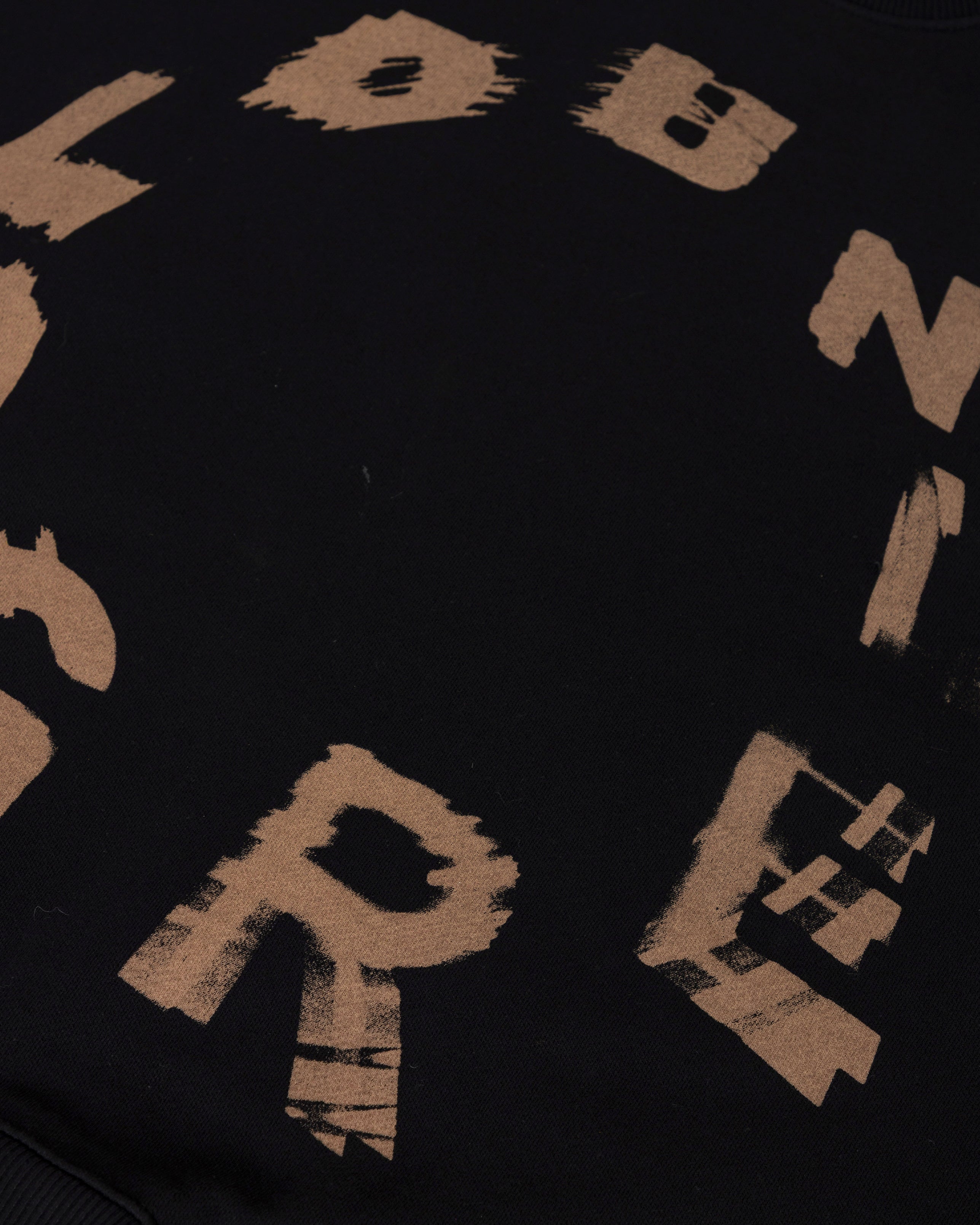 Echoes Tremor Crewneck Black Echoes Tremor Crewneck Black