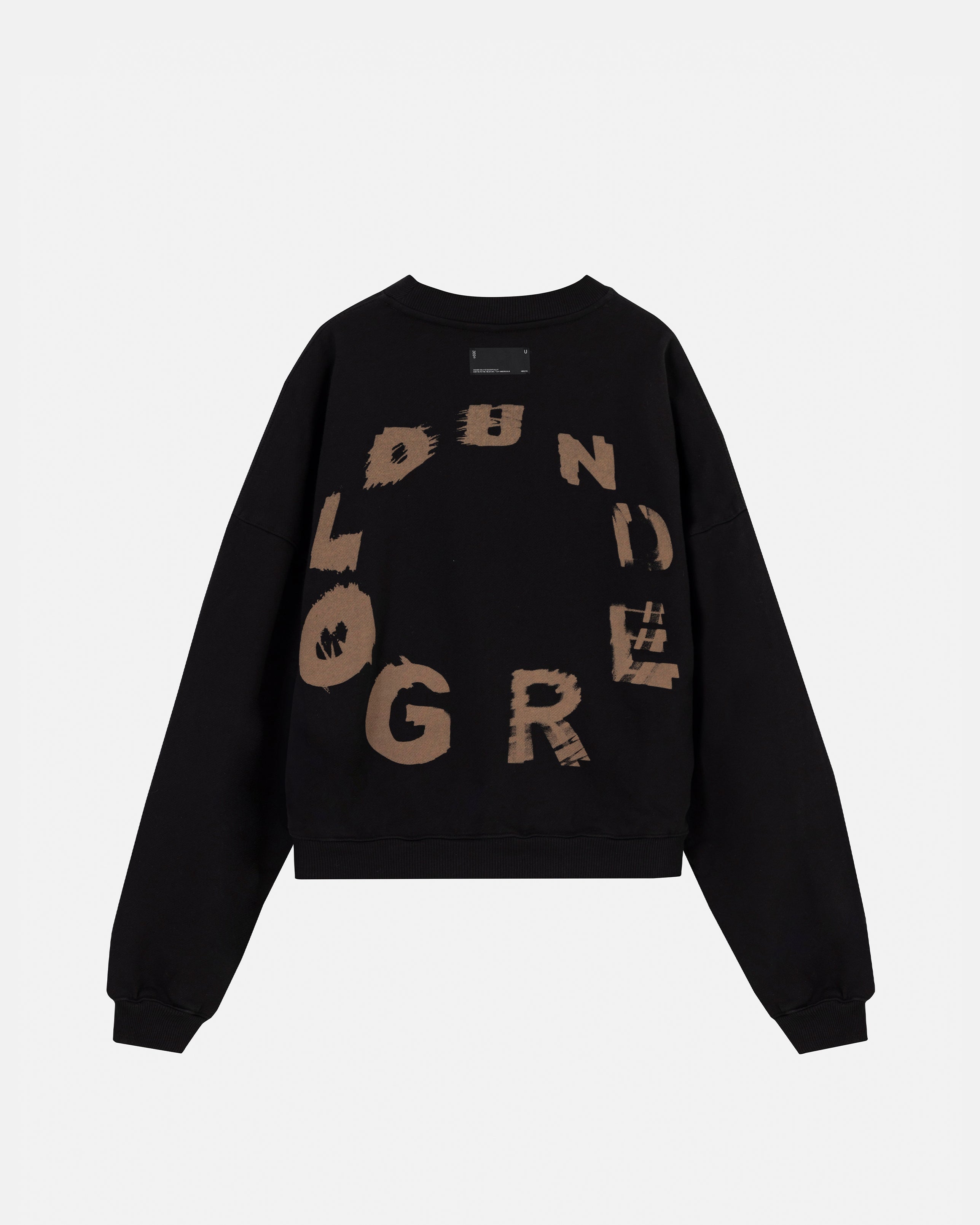 Echoes Tremor Crewneck Black Echoes Tremor Crewneck Black