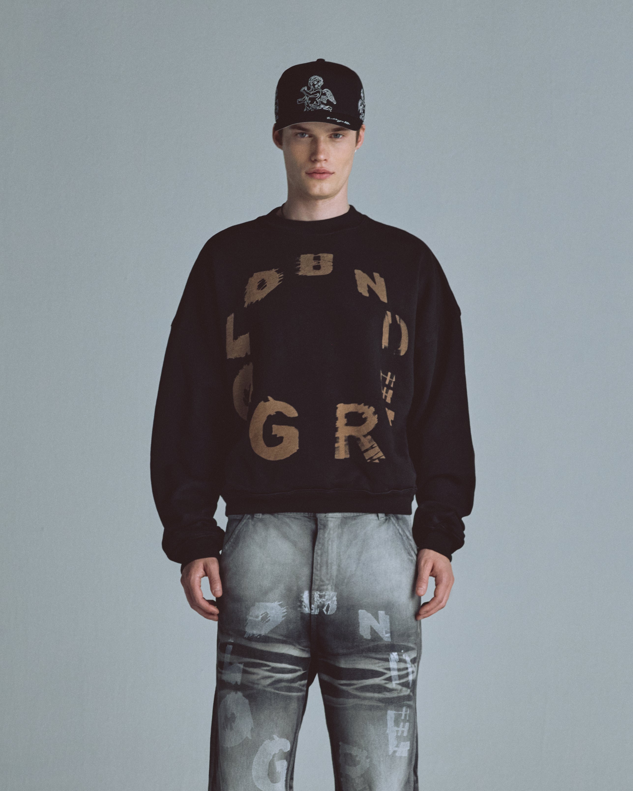 Echoes Tremor Crewneck Black Echoes Tremor Crewneck Black