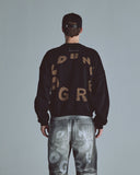 Echoes Tremor Crewneck Black Echoes Tremor Crewneck Black