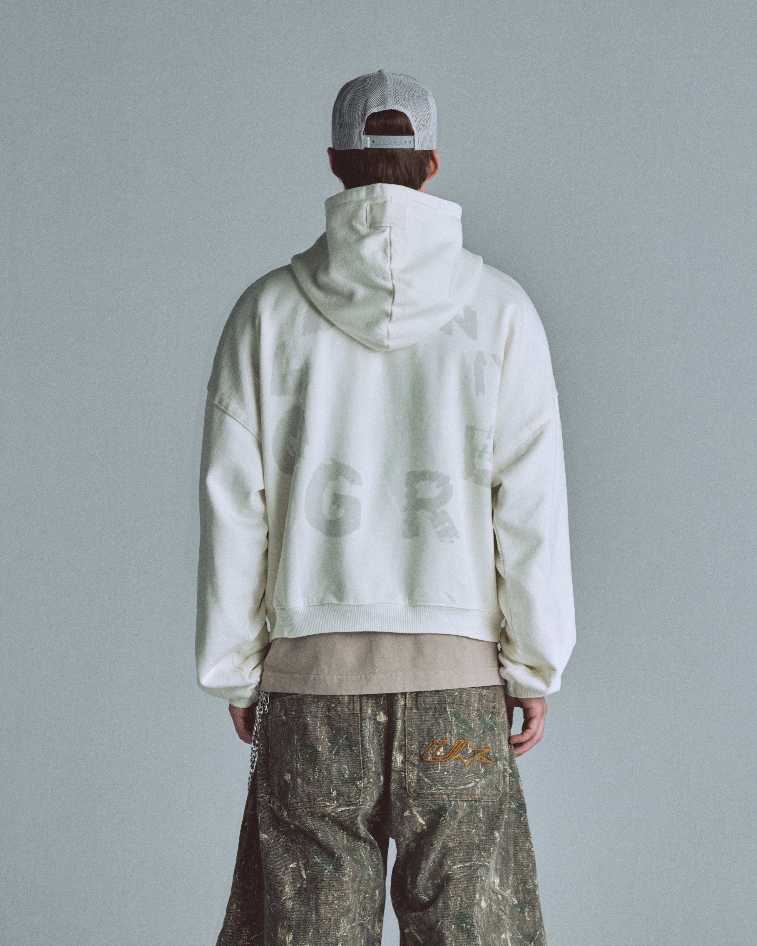 Echoes Tremor Hoodie White Echoes Tremor Hoodie White