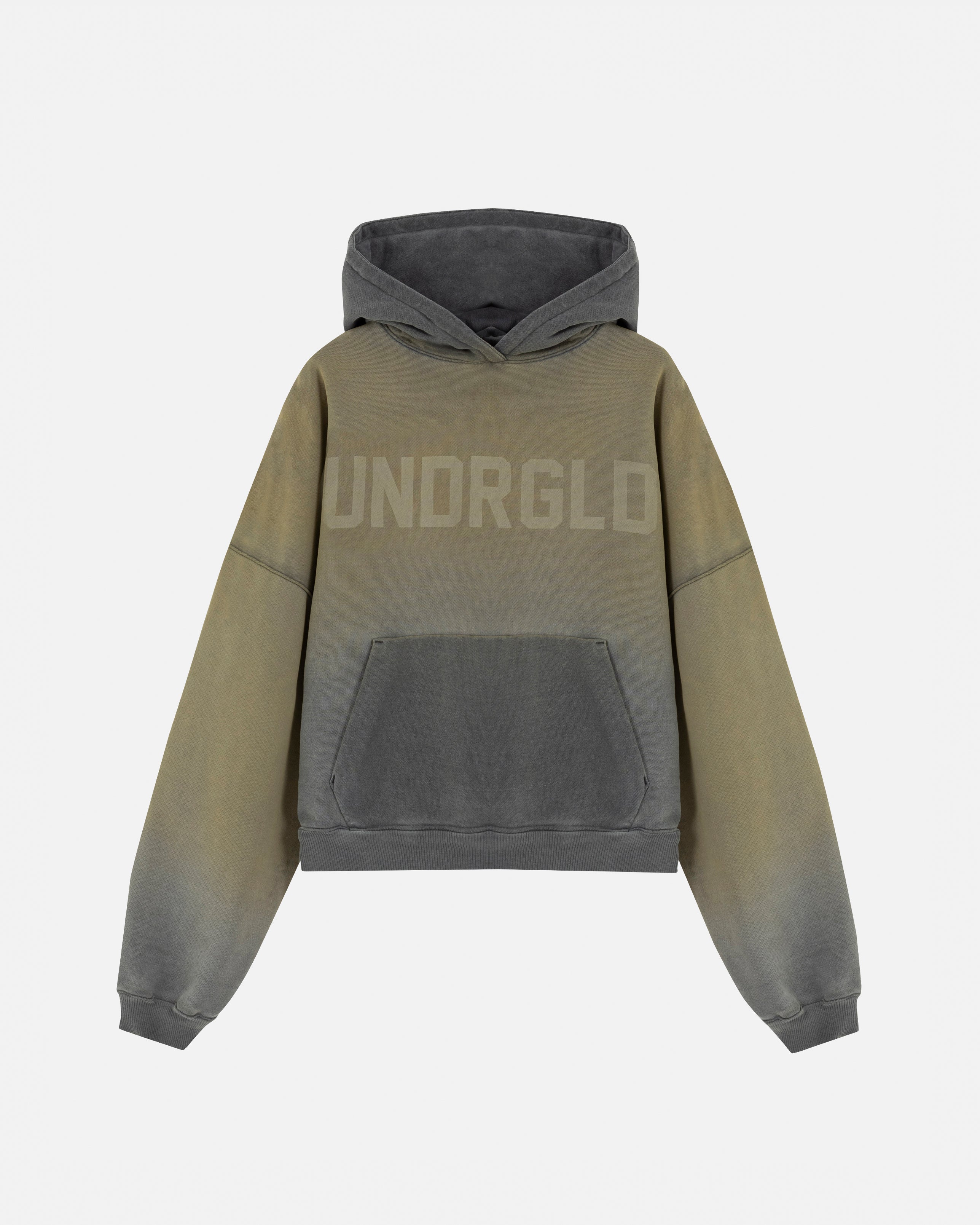 Echoes UNDRGLD Hoodie Faded Olive Echoes UNDRGLD Hoodie Faded Olive