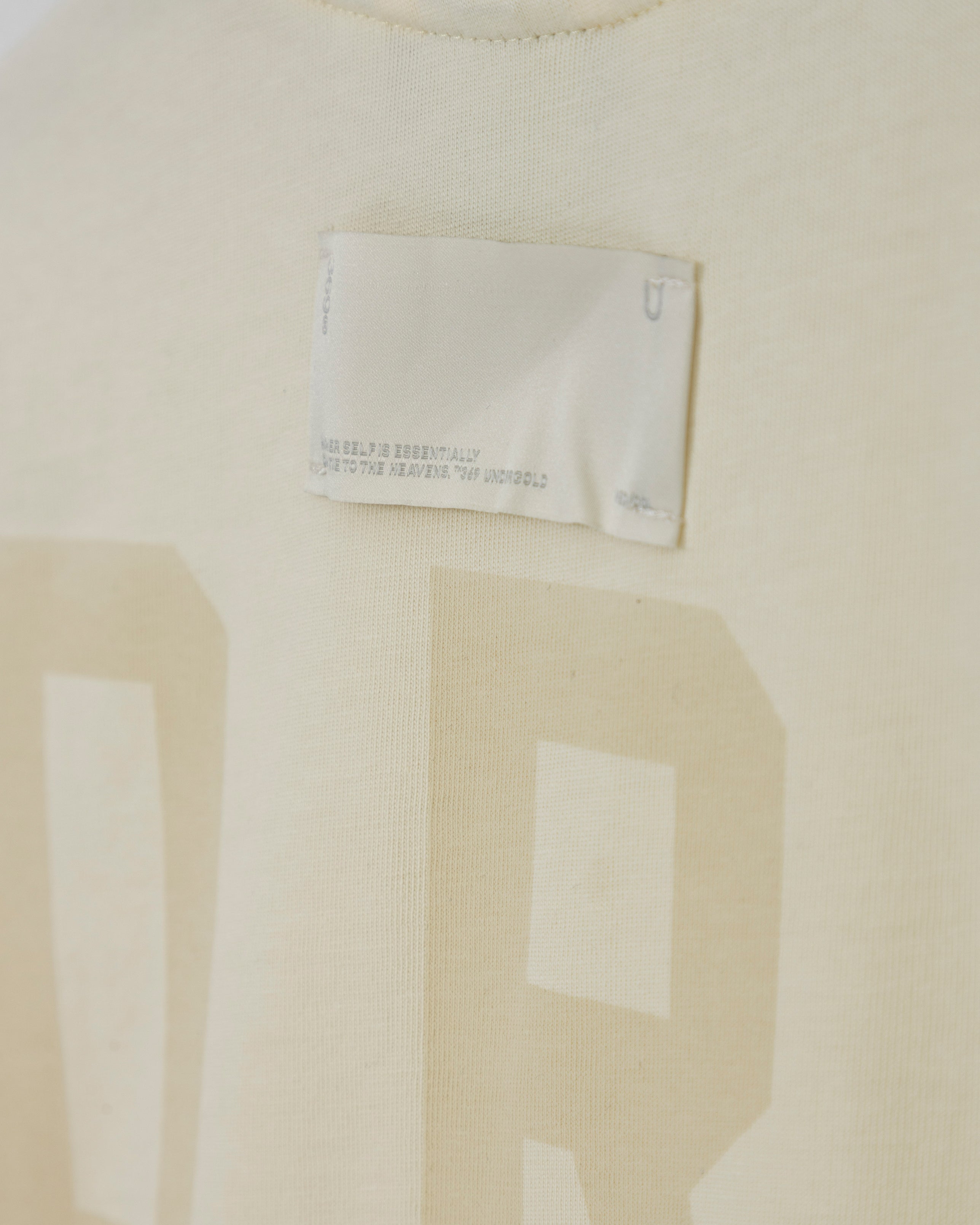 Echoes UNDRGLD Tshirt Yellow Echoes UNDRGLD Tshirt Yellow