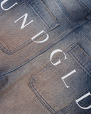 Eternal UNDGLD Wide Jean Polluted Blue Eternal UNDGLD Wide Jean Polluted Blue