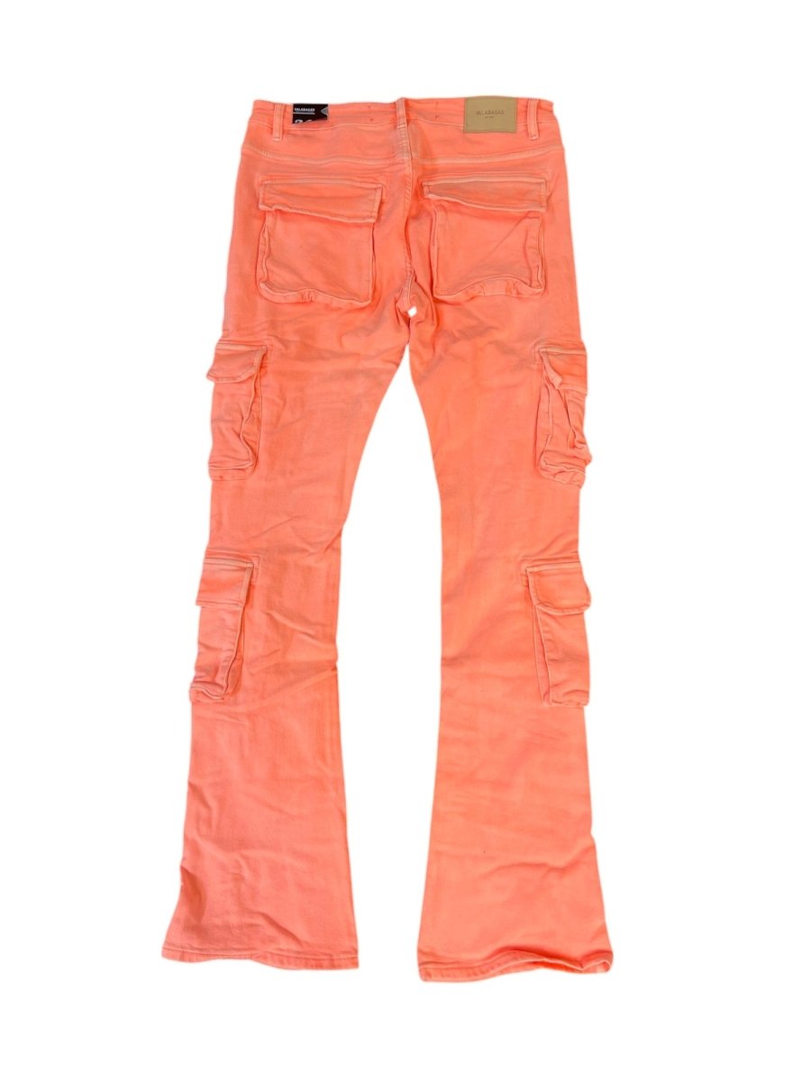 EXPANSE - STACKED FLARE JEAN ORANGE EXPANSE - STACKED FLARE JEAN ORANGE