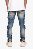 Fade Skinny Jean Blue Washed Fade Skinny Jean Blue Washed