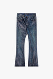 Fax Stacked Denim Dirty Indigo Waxed Fax Stacked Denim Dirty Indigo Waxed