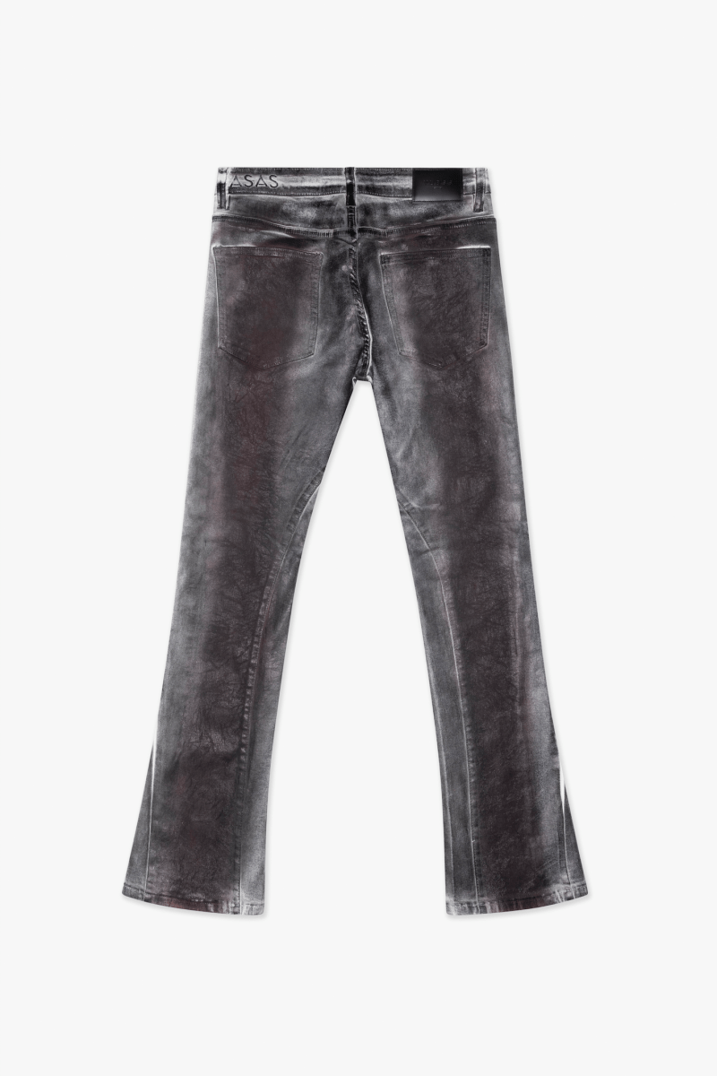 Fax Waxed Stacked Denim Red White Dirty waxed Fax Waxed Stacked Denim Red White Dirty waxed