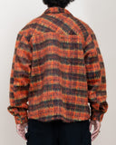 EPTM Side Slit Flannel - Blood Orange EPTM Side Slit Flannel - Blood Orange