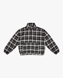 EPTM Flannel Half Zip Pullover - Black EPTM Flannel Half Zip Pullover - Black