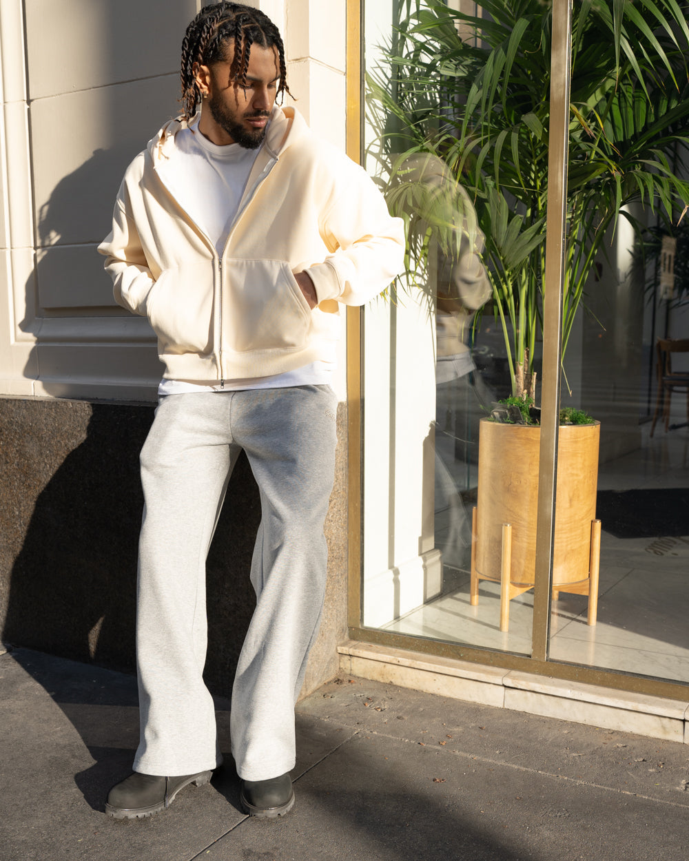 EPTM Perfect Baggy Fleece Pants - Heather Grey EPTM Perfect Baggy Fleece Pants - Heather Grey