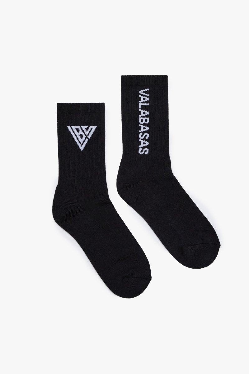 Footprint Socks Black Footprint Socks Black