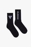 Footprint Socks Black Footprint Socks Black