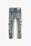 "FRAYSLATE" SKINNY JEAN VINTAGE WASH "FRAYSLATE" SKINNY JEAN VINTAGE WASH