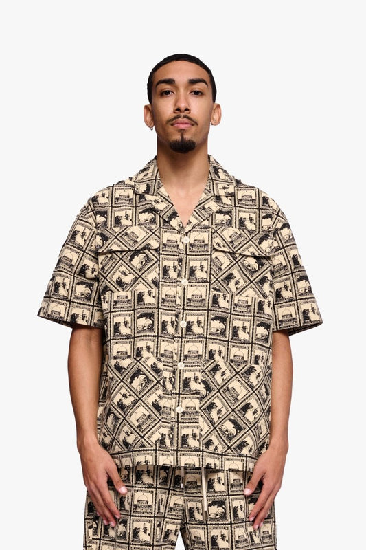 Freedom Button Down Black