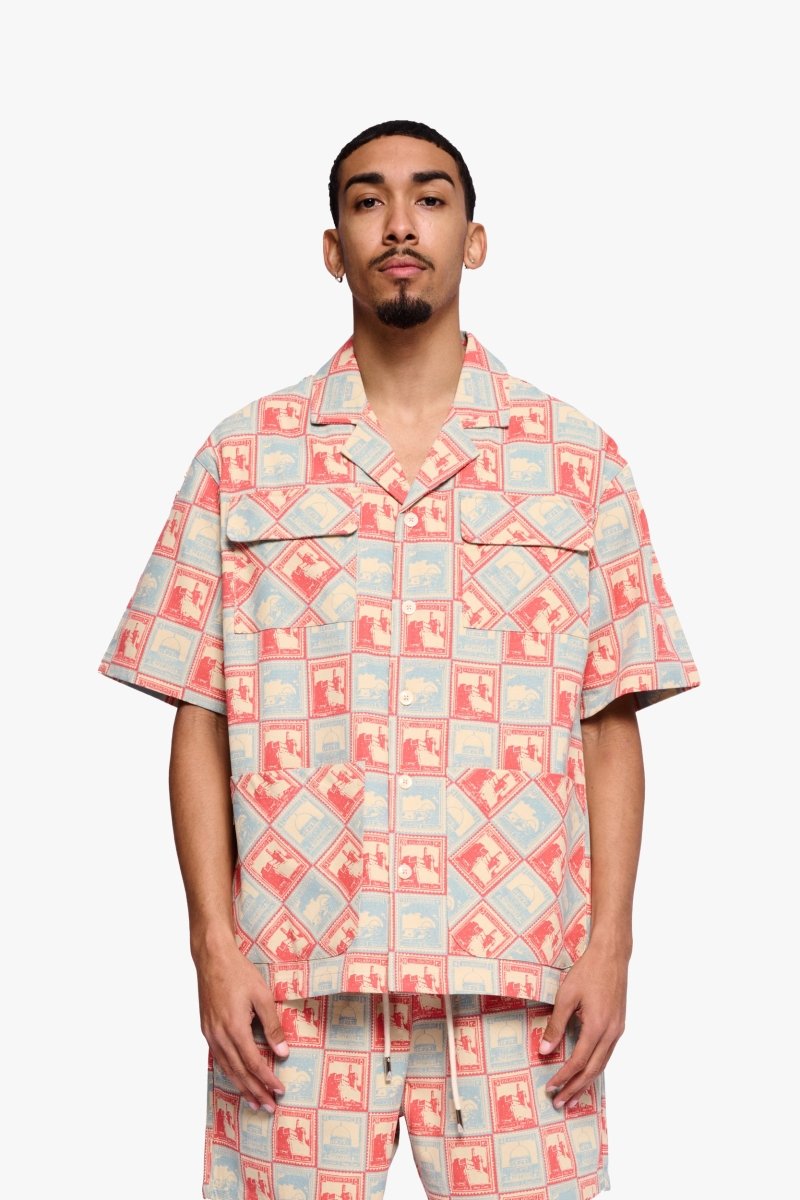 Freedom Button Down Red Freedom Button Down Red