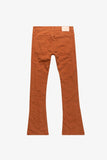 "FRITH”  STACKED FLARE JEAN TANGERINE "FRITH”  STACKED FLARE JEAN TANGERINE