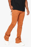 "FRITH”  STACKED FLARE JEAN TANGERINE "FRITH”  STACKED FLARE JEAN TANGERINE