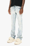 Glim Stacked Flare Jeans Light Blue Wash Glim Stacked Flare Jeans Light Blue Wash