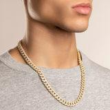 Diamond Cuban Link Chain (10mm) Diamond Cuban Link Chain (10mm)