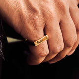 Gold Bar Ring Gold Bar Ring