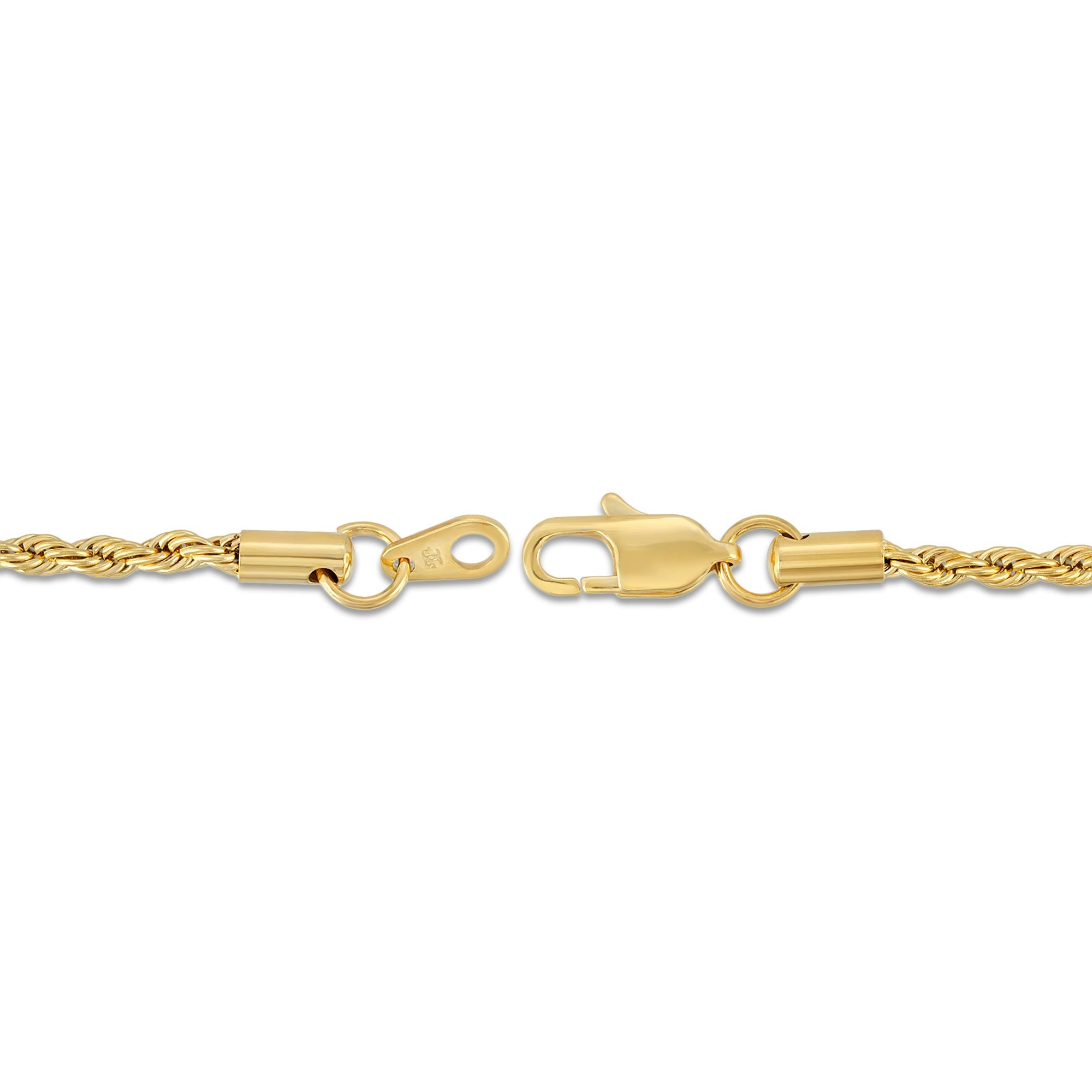 Solid Gold Rope Chain 1.5mm Solid Gold Rope Chain 1.5mm