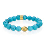 Turquoise Buddha Head Beaded Bracelet Turquoise Buddha Head Beaded Bracelet