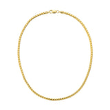 Solid Gold Curved Franco Chain Solid Gold Curved Franco Chain