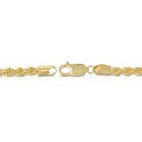Vermeil Rope Bracelet 4mm Vermeil Rope Bracelet 4mm