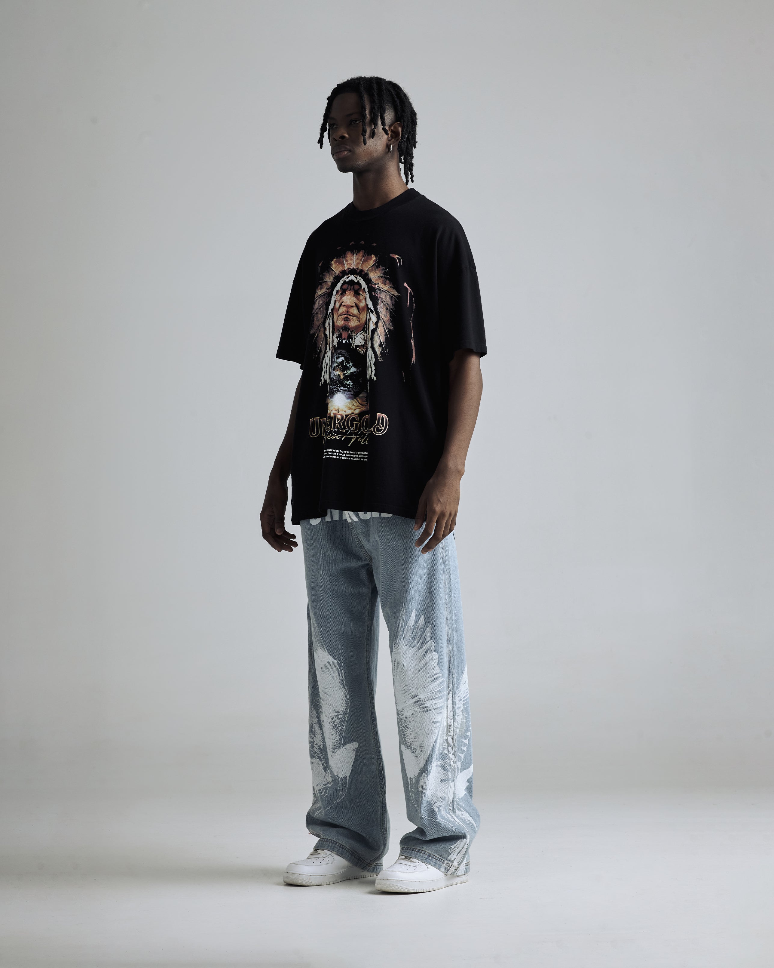 Golden Hills III "The Chief" Exclusive T-shirt Black Golden Hills III "The Chief" Exclusive T-shirt Black