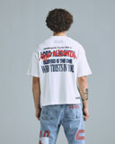 Gratia Plena Pantocrator Boxy Fit Tshirt White Gratia Plena Pantocrator Boxy Fit Tshirt White