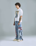 Gratia Plena Pantocrator Boxy Fit Tshirt White Gratia Plena Pantocrator Boxy Fit Tshirt White