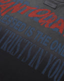 Gratia Plena Pantocrator Sleeveless Tshirt Faded Black Gratia Plena Pantocrator Sleeveless Tshirt Faded Black