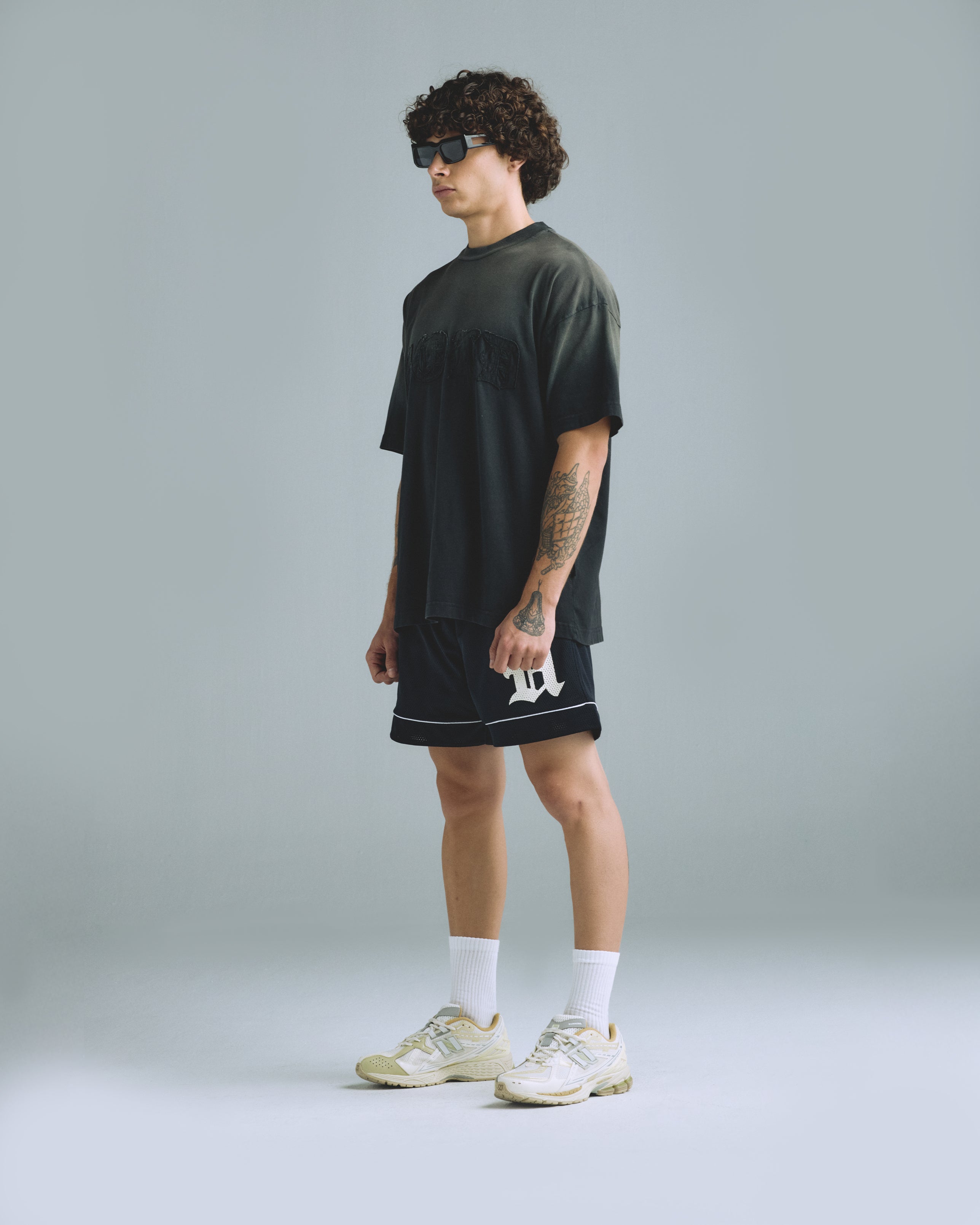 Gratia Plena U Mesh Short Black Gratia Plena U Mesh Short Black