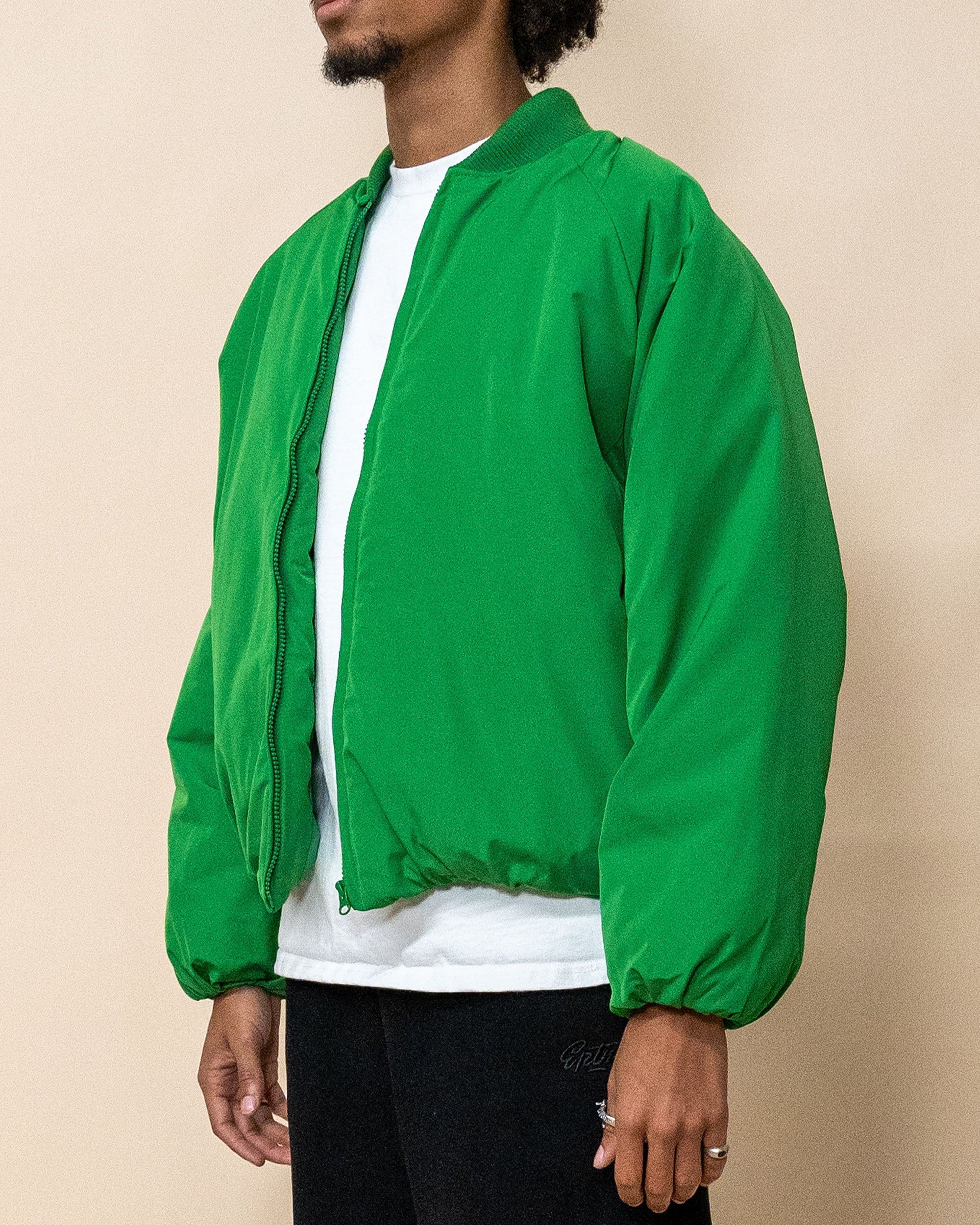 EPTM Capital Cropped Bomber - Green EPTM Capital Cropped Bomber - Green