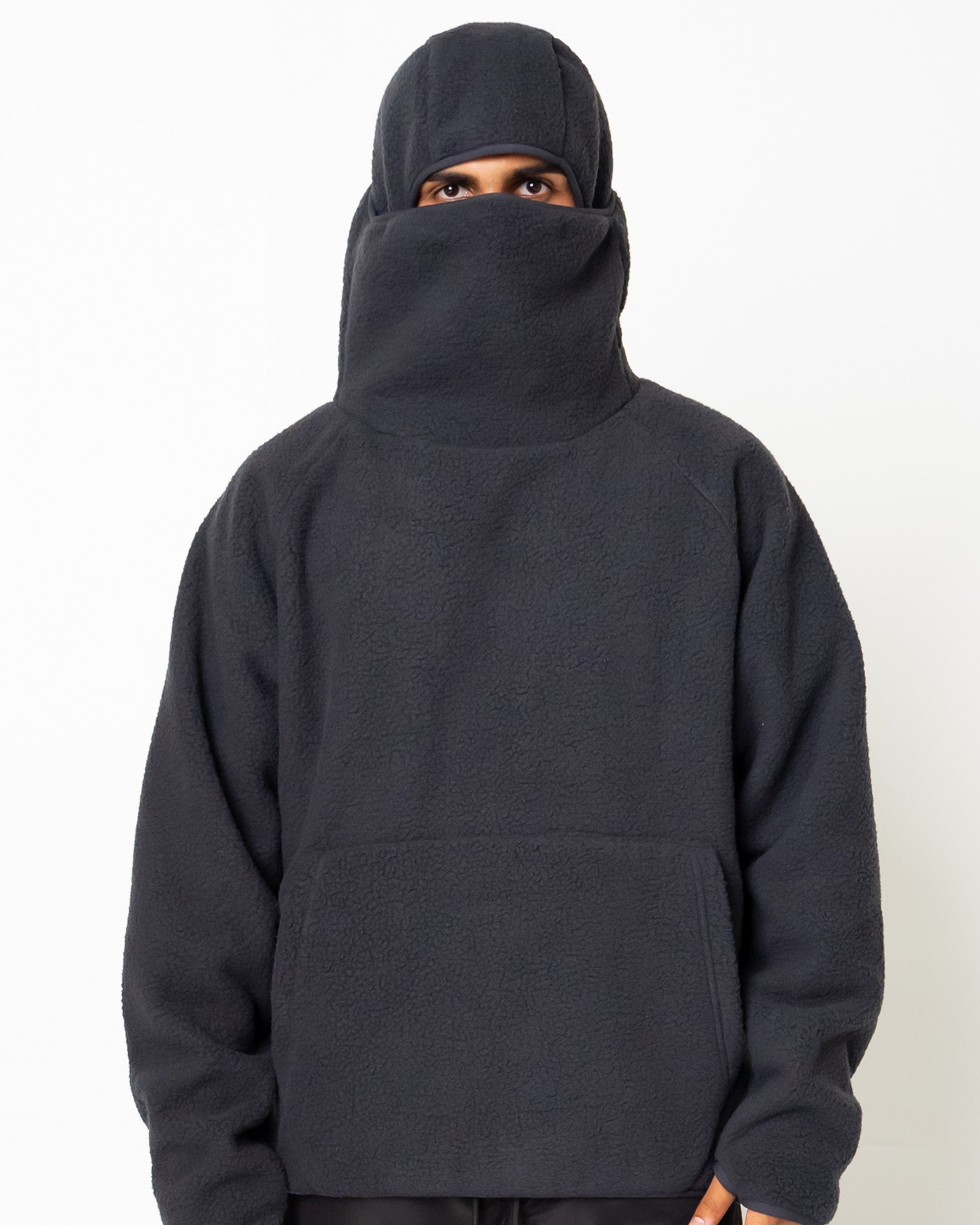 EPTM Balaclava Sherpa Hoodie - Charcoal EPTM Balaclava Sherpa Hoodie - Charcoal