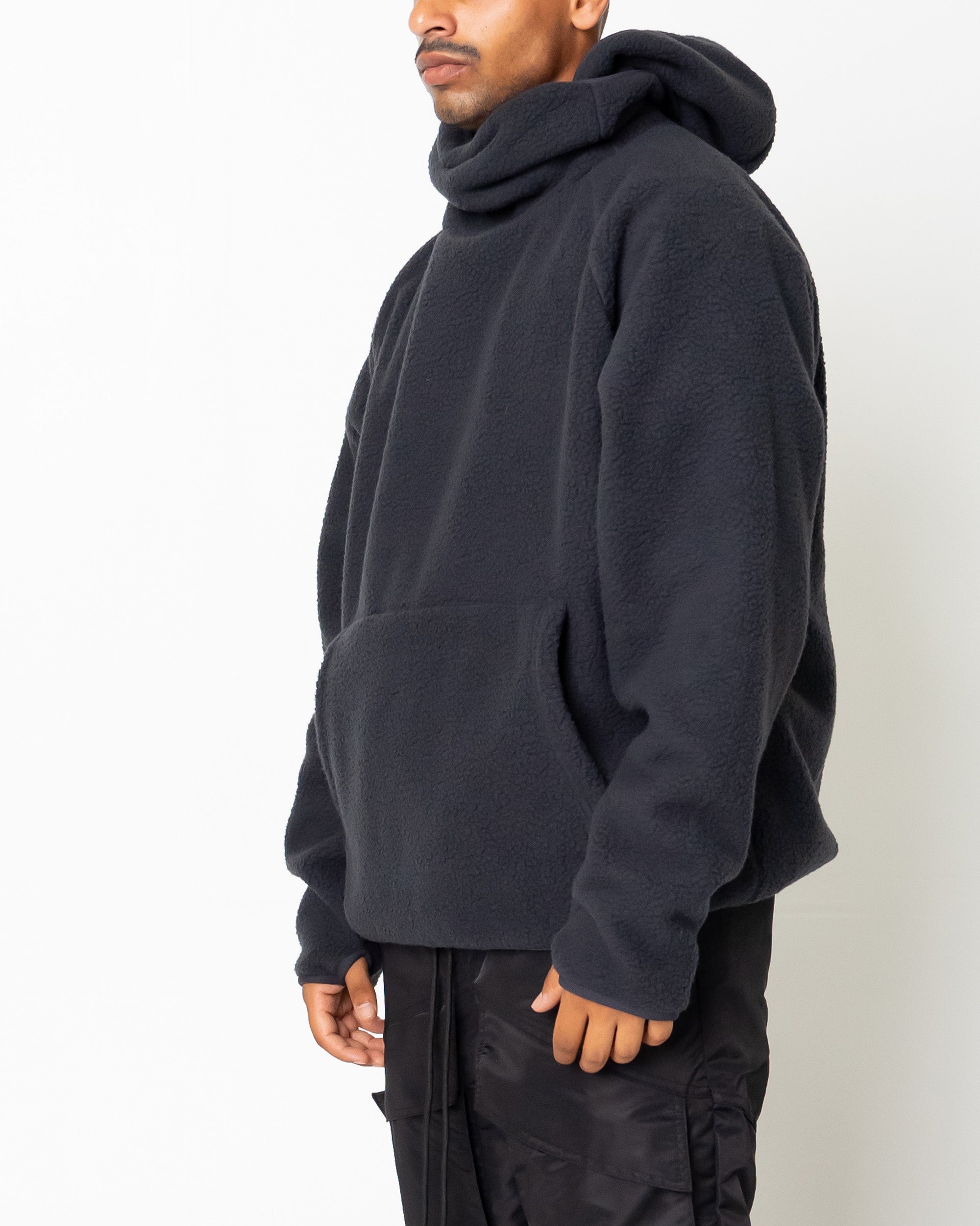 EPTM Balaclava Sherpa Hoodie - Charcoal EPTM Balaclava Sherpa Hoodie - Charcoal