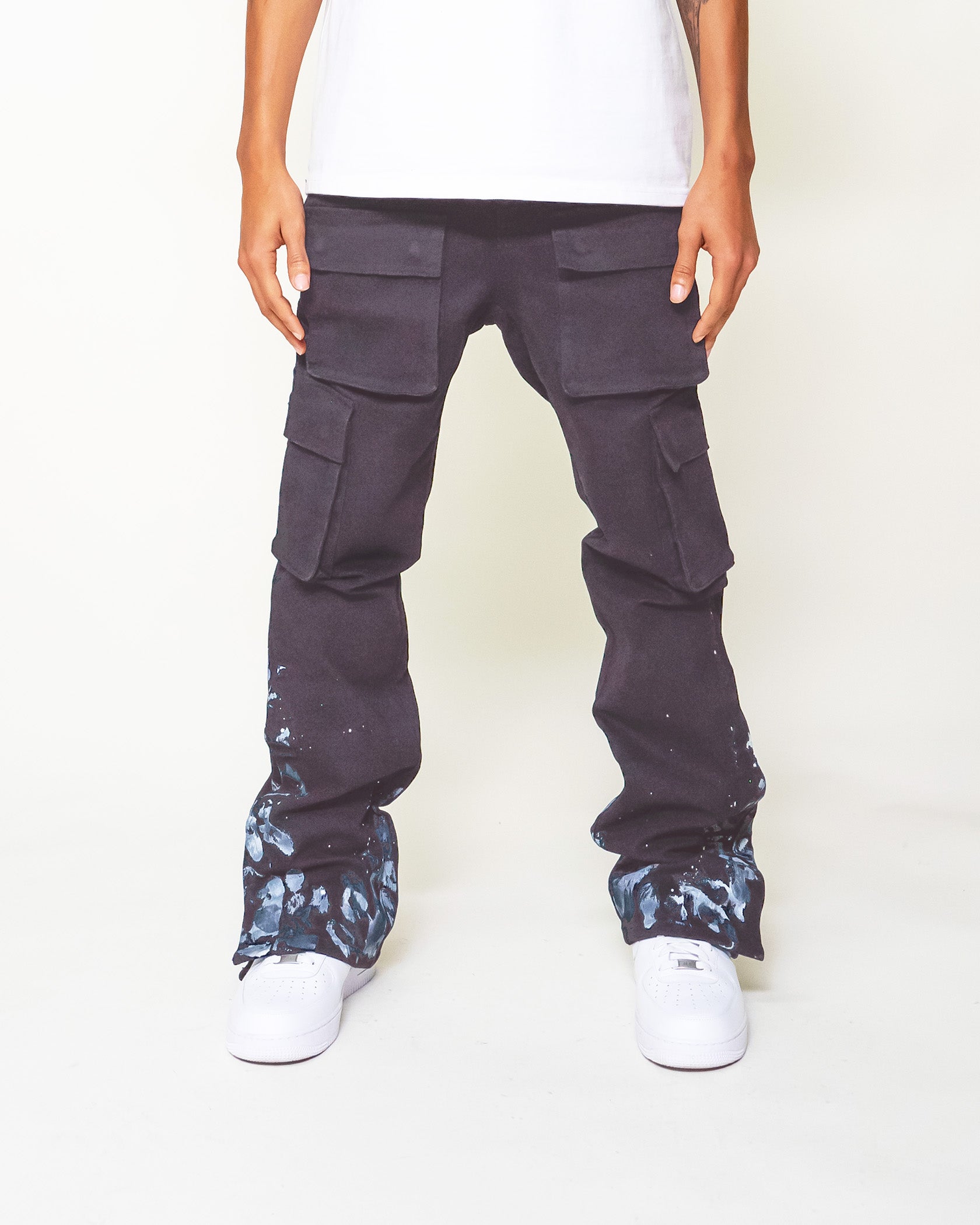 EPTM Snap Cargo Denim - Grey EPTM Snap Cargo Denim - Grey