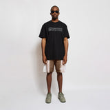 Old English Hollowed Tee - Black Old English Hollowed Tee - Black