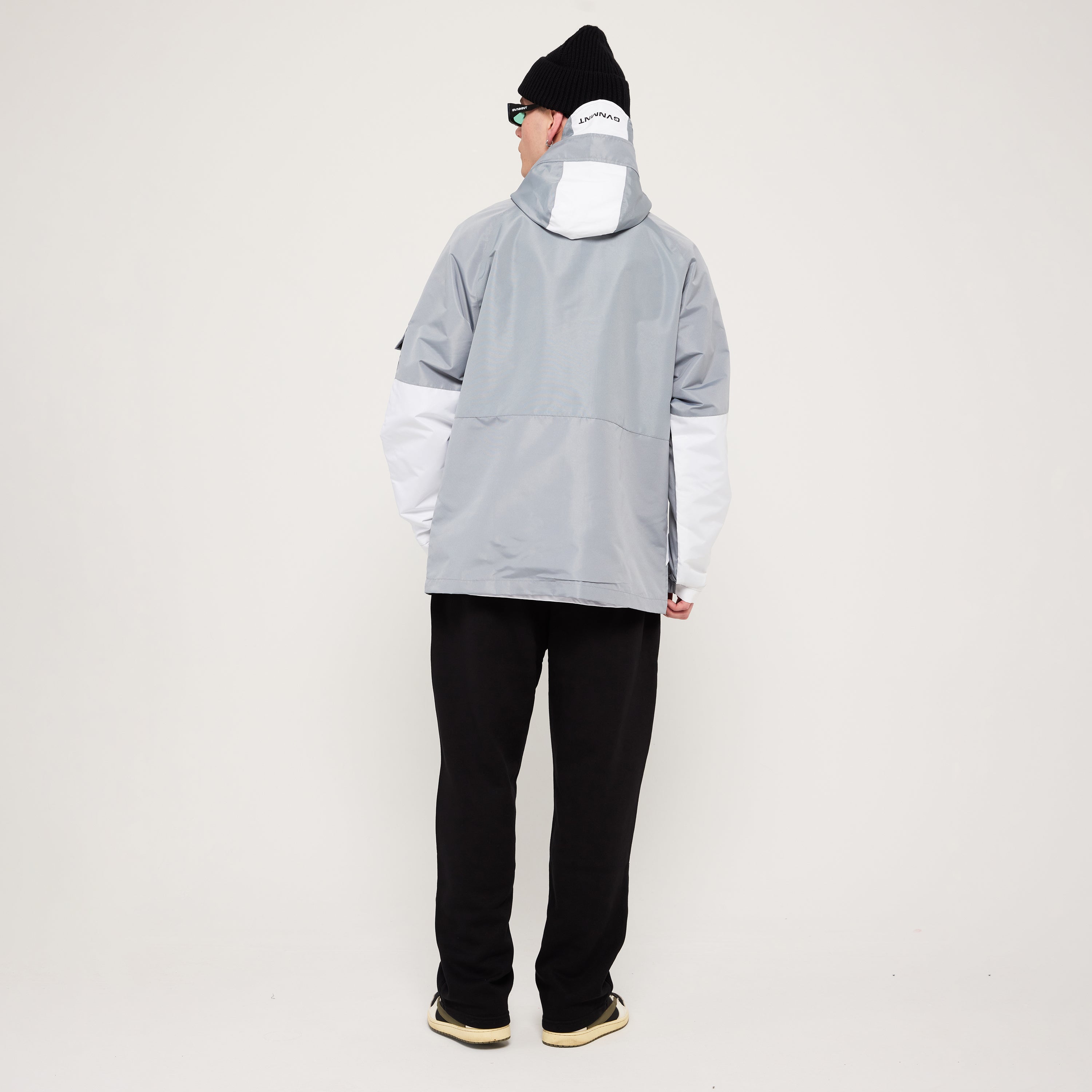 Frontline Hooded jacket - Grey / White Frontline Hooded jacket - Grey / White