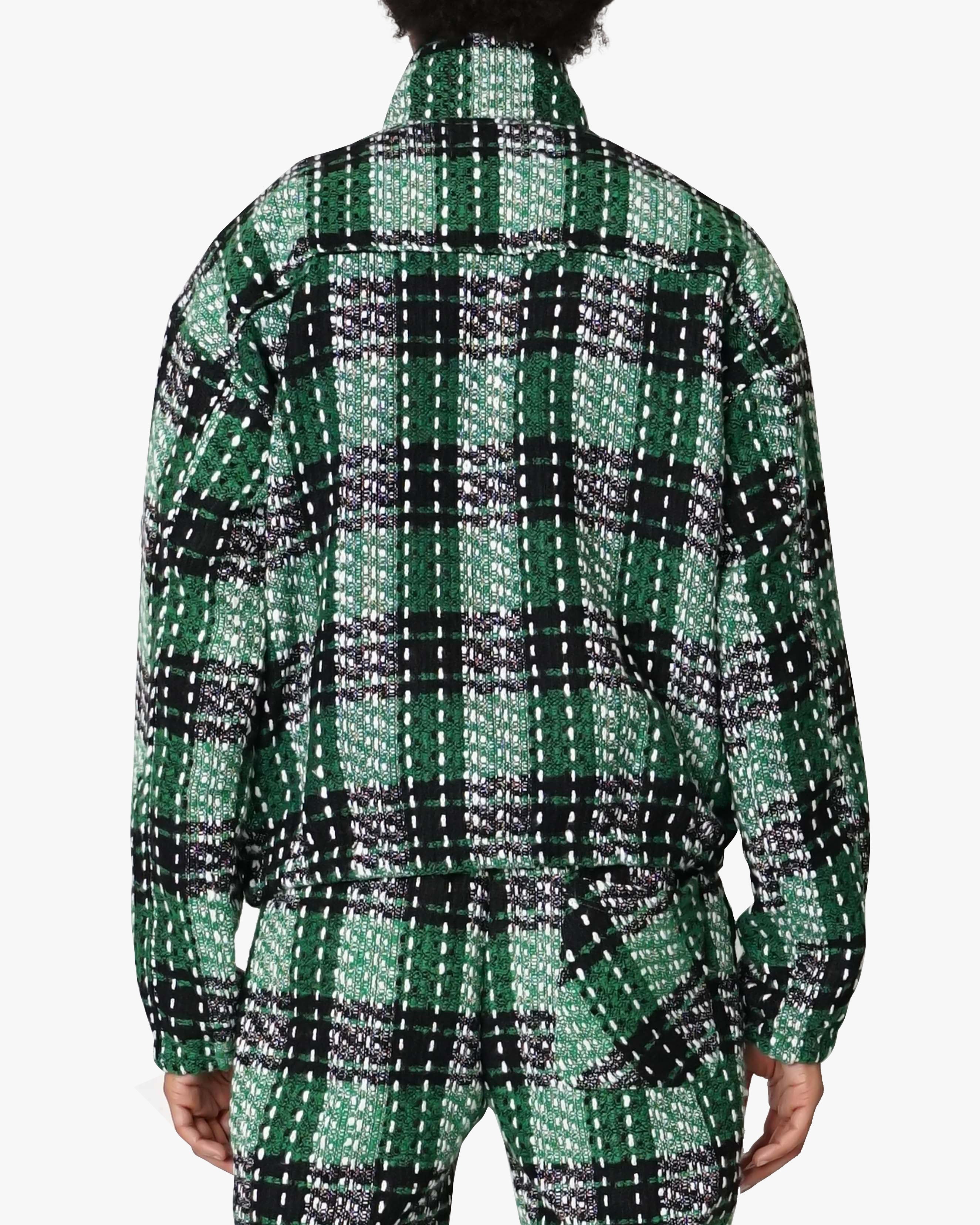EPTM Flannel Half Zip Pullover - Green EPTM Flannel Half Zip Pullover - Green