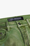 "HARVEST" SKINNY JEAN GREEN WASH "HARVEST" SKINNY JEAN GREEN WASH