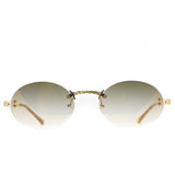 Helios Round Frameless Sunglasses Helios Round Frameless Sunglasses