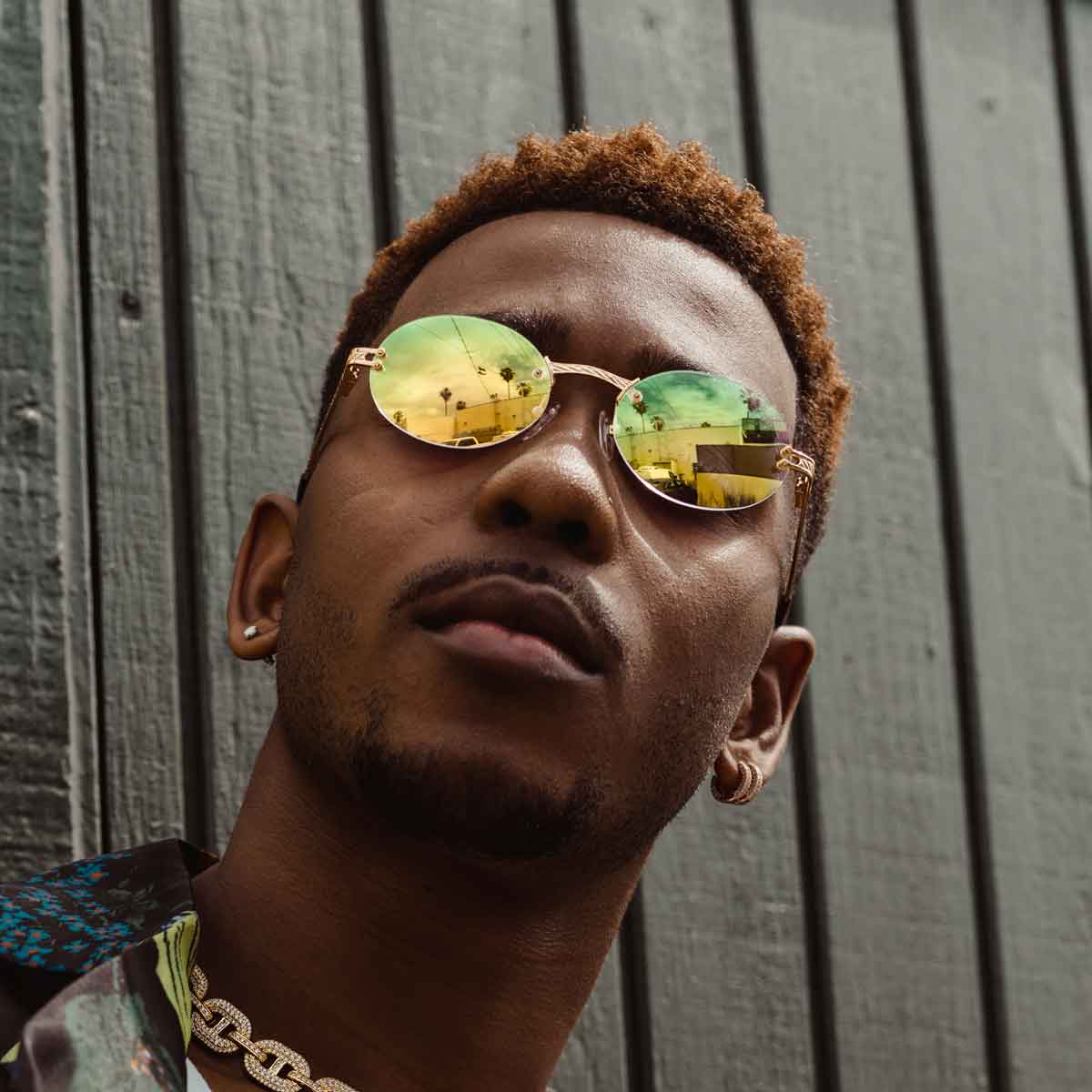 Helios Round Frameless Sunglasses Helios Round Frameless Sunglasses